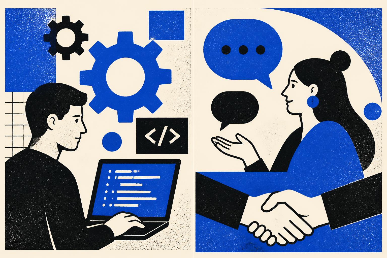 Infographic comparing hard and soft skills in resumes
